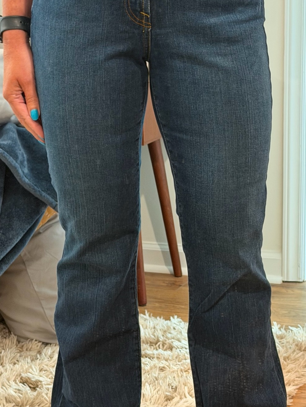 Lucky Brand Dark Blue Flare Jeans